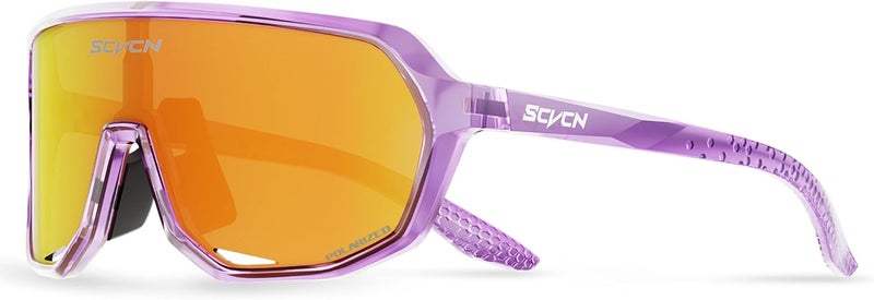SCVCN Photochromic Cycling Glasses Men Women Clear Sports Sunglasses UV400 Protection for Cycling Running mtb DZ-S63 - Image 1
